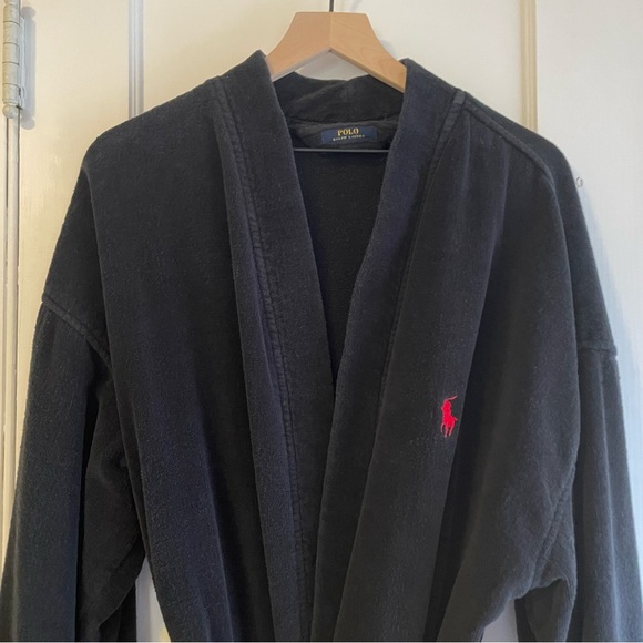 Polo Ralph Lauren Sleepwear Soft Cotton Robe - Picture 10 of 11
